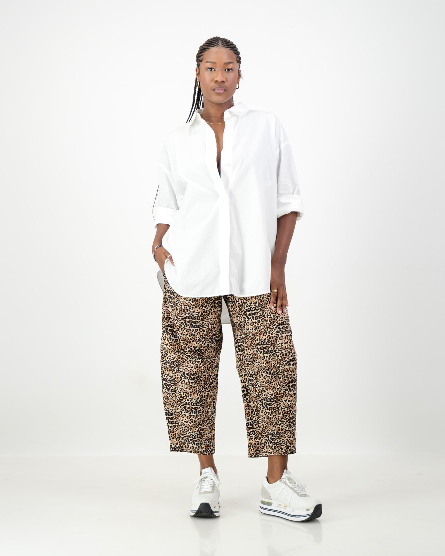 Cougar barrel leg trousers